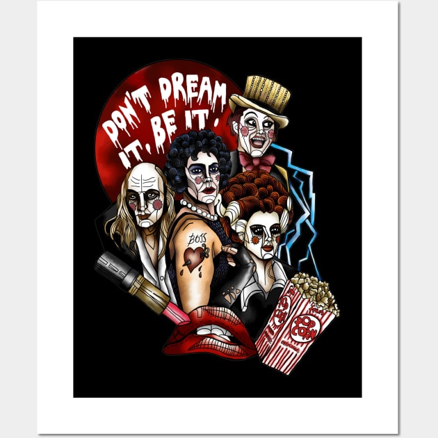 The rocky horror picture show Rage Wall Art by RianSanto